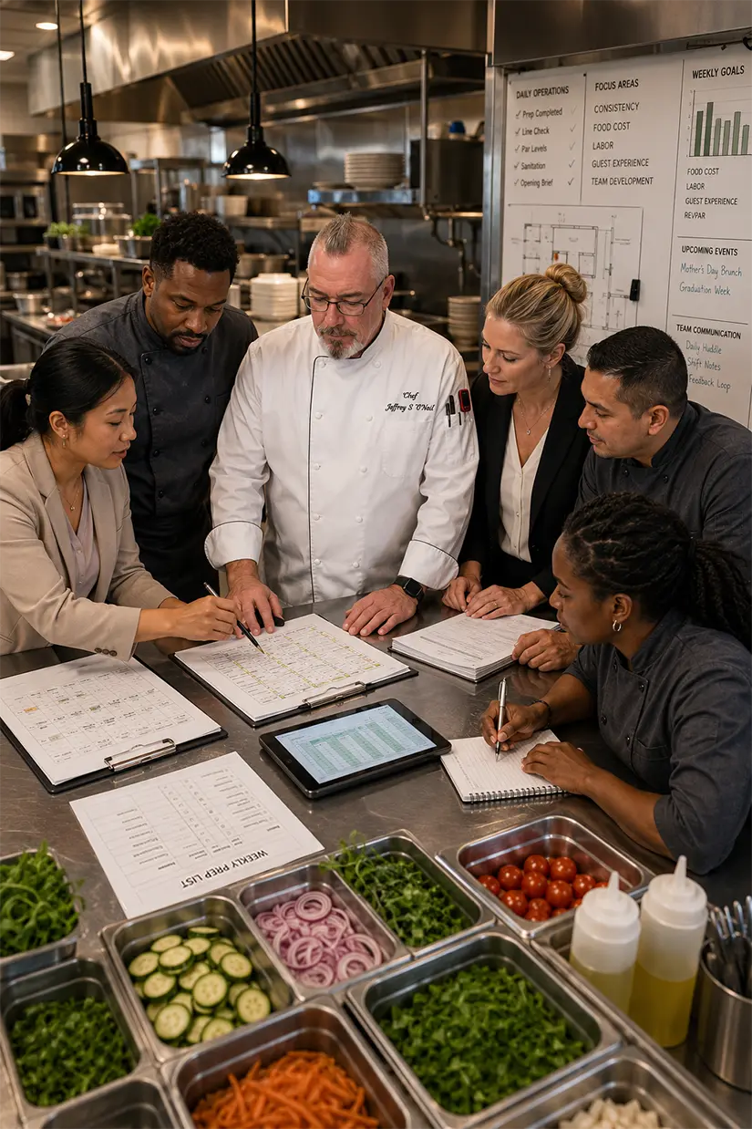 Chef Jeff O"Neil consulting