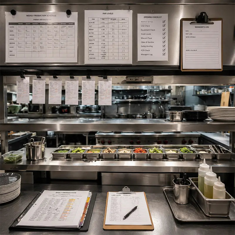 Kitchen and Restaurant solutions begin with creating successful operations.
