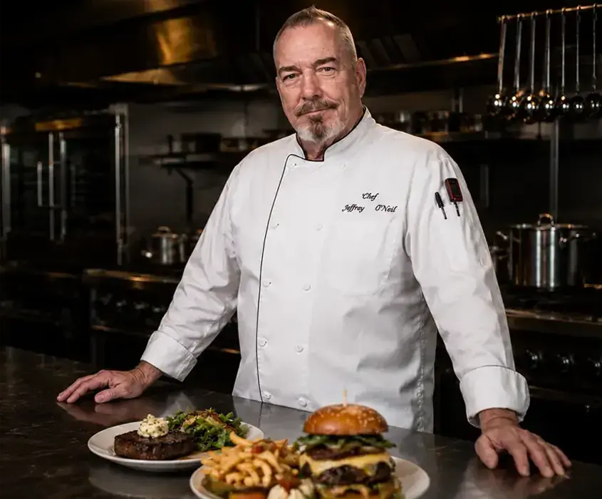 Chef Jeff O'Neil At Your Service
