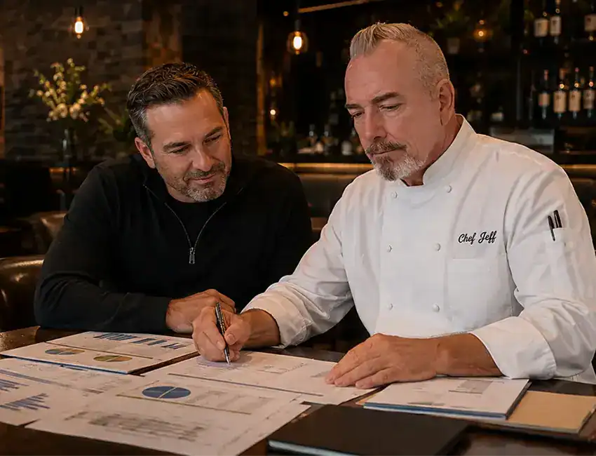 Chef Jeffrey O'Neil Restaurant turnaround