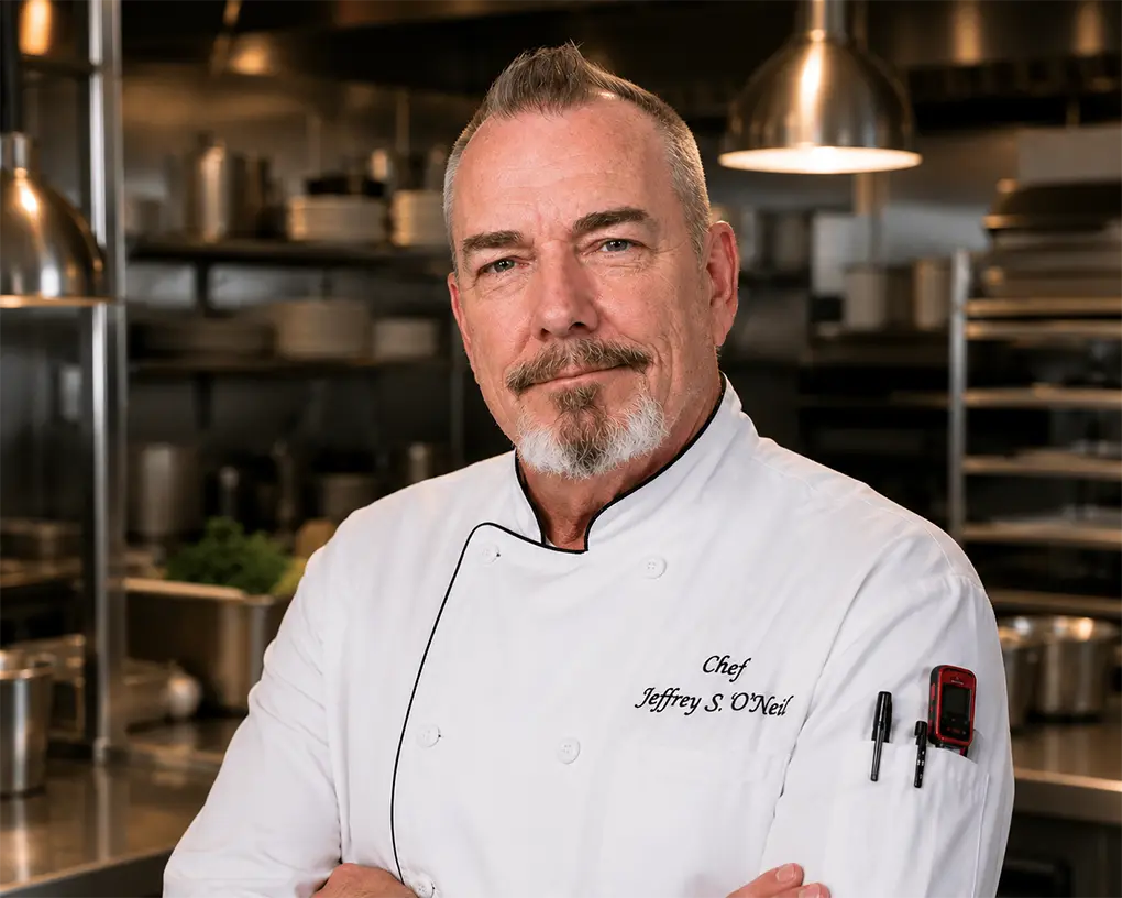 Chef Jeff O'Neil At Your Service