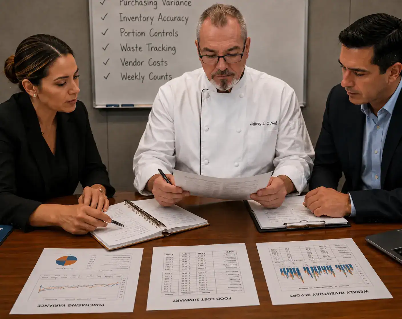 Working with owners and operators, food cost outcomes become more certain.