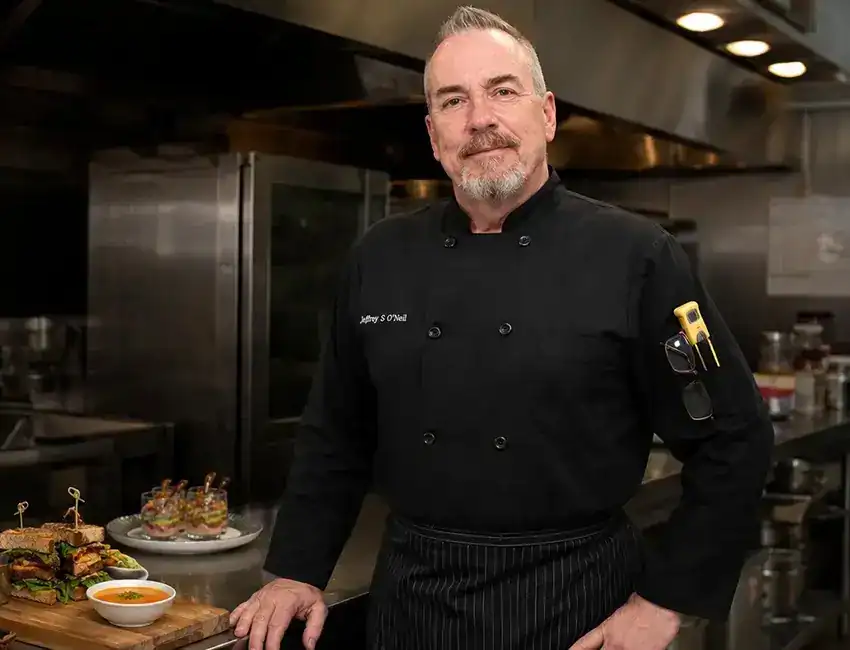 Chef Jeff conducts operational assessments