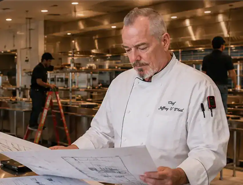 Chef Jeff O'Neil advises restaurant openings